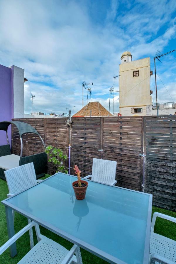 Ferienwohnung Atico Soleado Y Centrico Cádiz Exterior foto